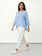 Light Blue Casual Wear Women's Top