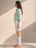 Mint Green Classic Sublime Shirt In Cotton