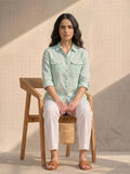Mint Green Classic Sublime Shirt In Cotton