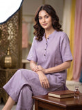 Lavender Purple Women's Wear Kurta Set