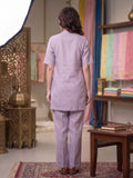 Lavender Purple Women's Wear Kurta Set