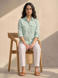Mint Green Classic Sublime Shirt In Cotton